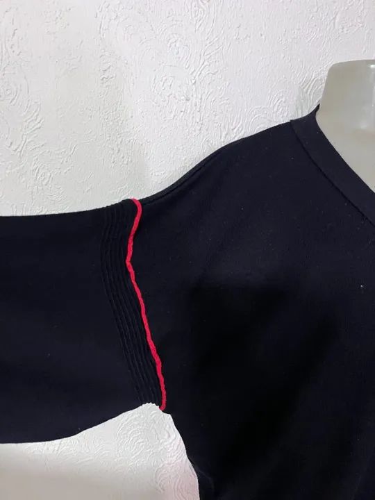 Cardigan em trico a linha tamanho G - Foto 4