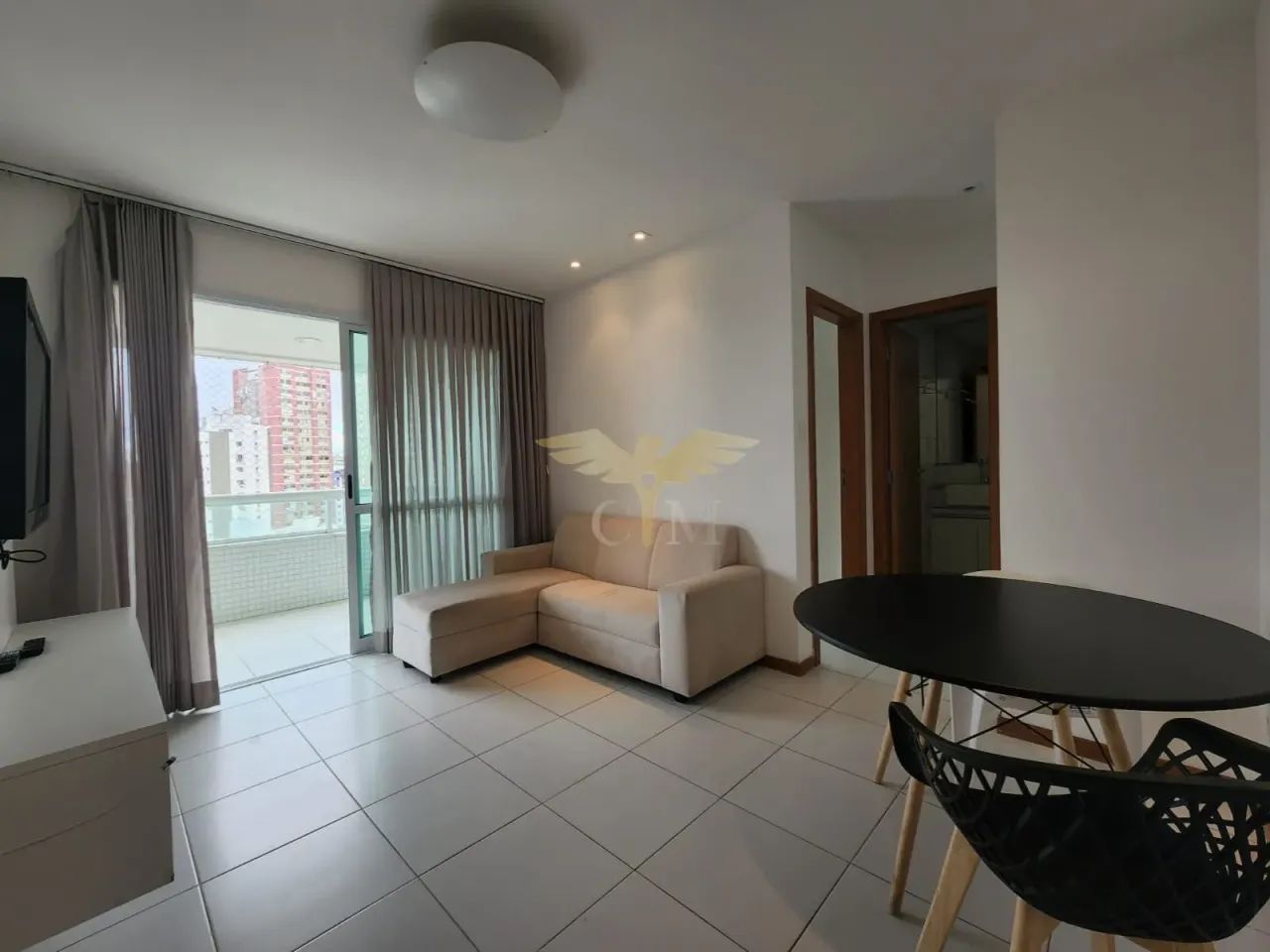 Apartamento Vista Mar Com 1 Quarto Em 50M² E 1 Vaga De Garagem No Itaigara. 1646KHF