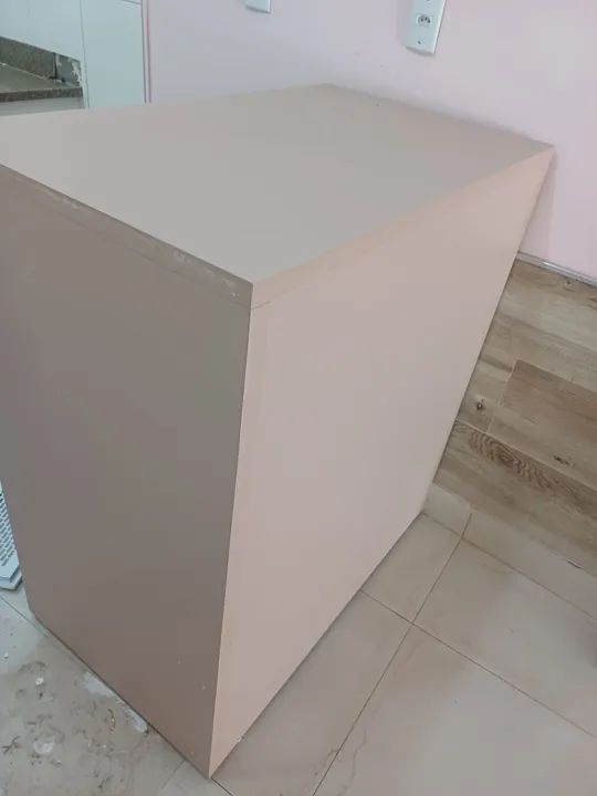 Balcão  caixa de madeira com 2 gavetas - Foto 3
