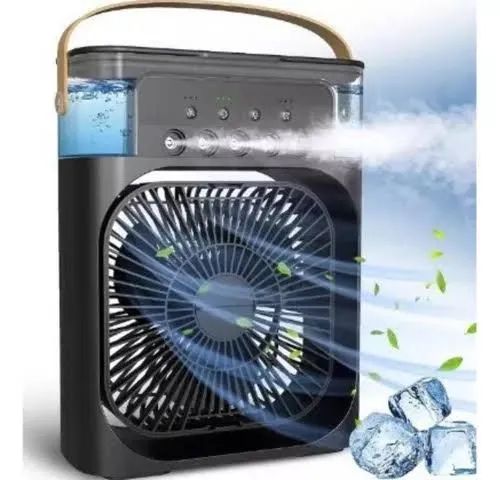 Ventilador portátil com umidificador de ar - Foto 6