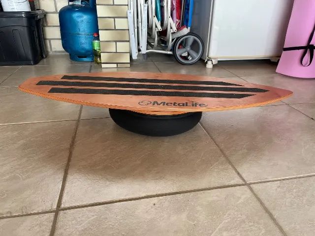 Equipamento de Pilates - Prancha Com Disco Giratório Spin em Perfeito Estado  - Foto 3