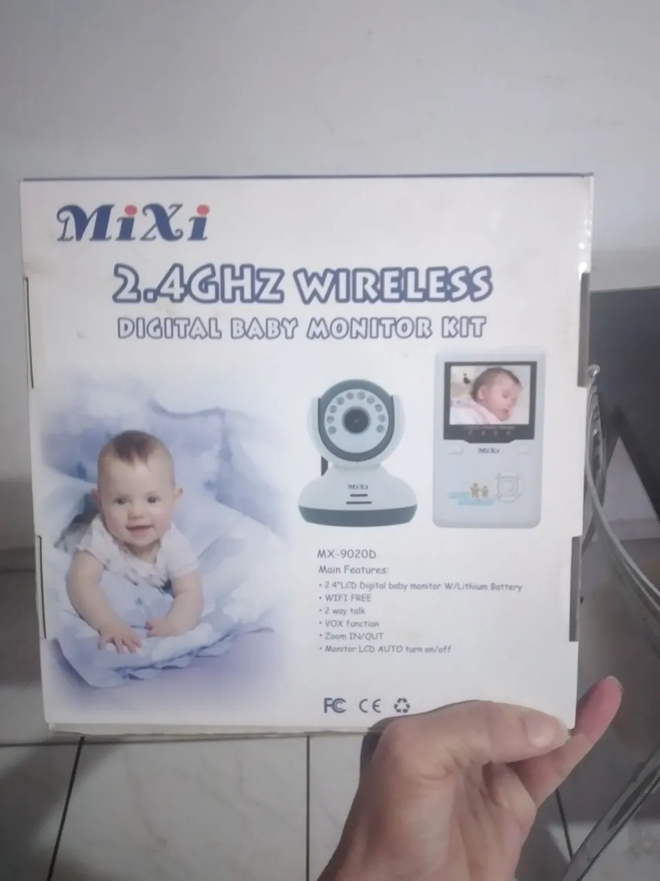 Câmera baby monitor 
