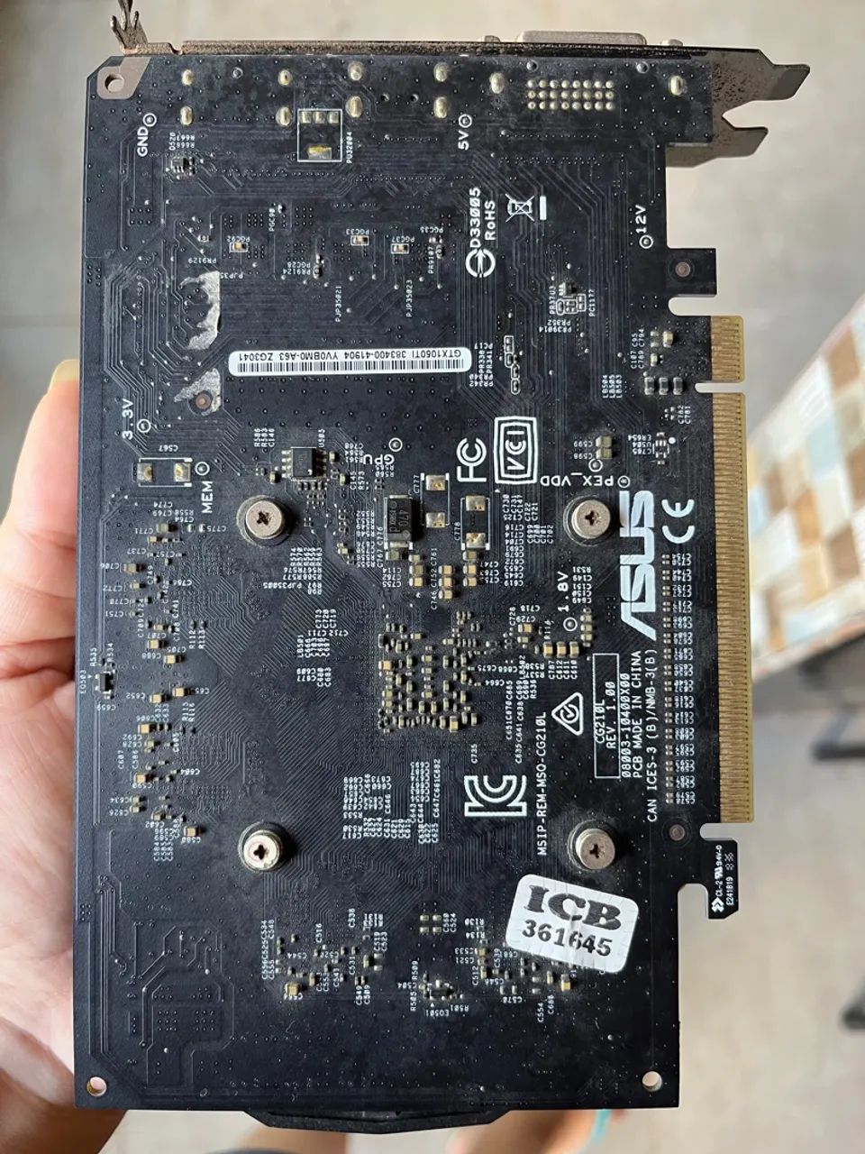 Placa de vídeo gtx 1050ti (COM DEFEITO) - Foto 2