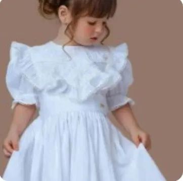 Vestido branco infantil 
