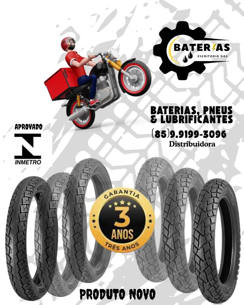 Pneus para moto - Winger, Hooper, Wings - Foto 4