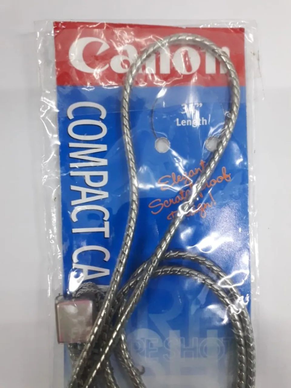 Alça de Pescoço Neck Strap Para Câmera Canon Compacta 86cm Segurança e Estilo