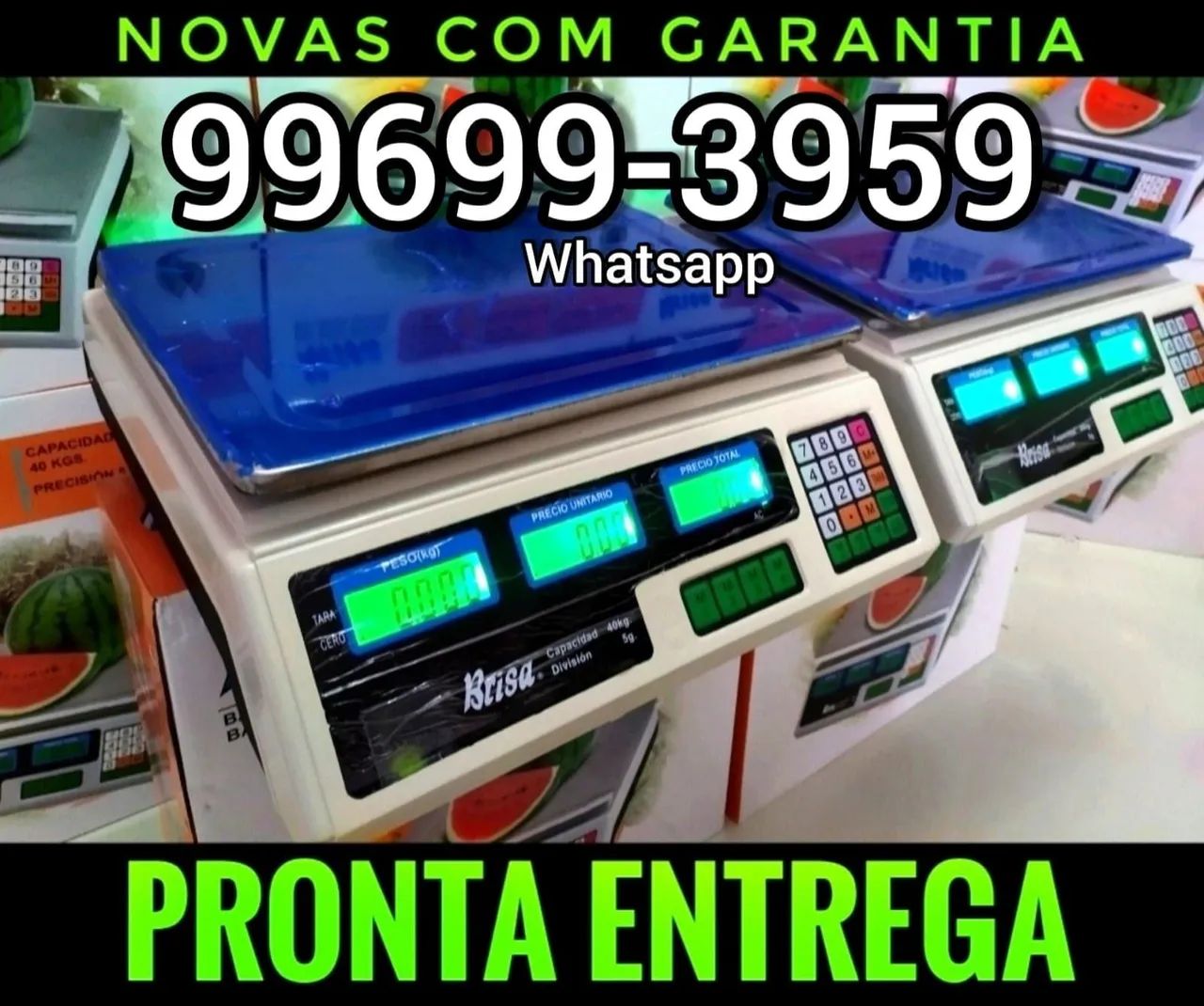 Balança comercial digital 40kg ( Pronta Entrega )