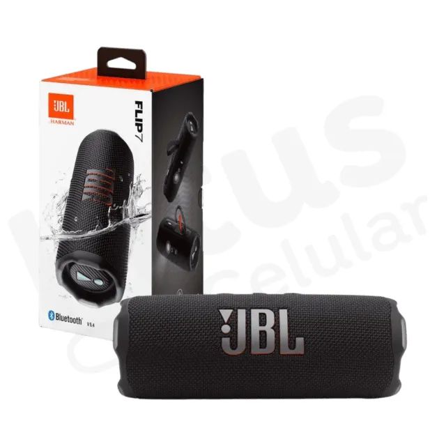 JBL Flip 7 (Preta) Original Lacrada - NF - Garantia 1 ano