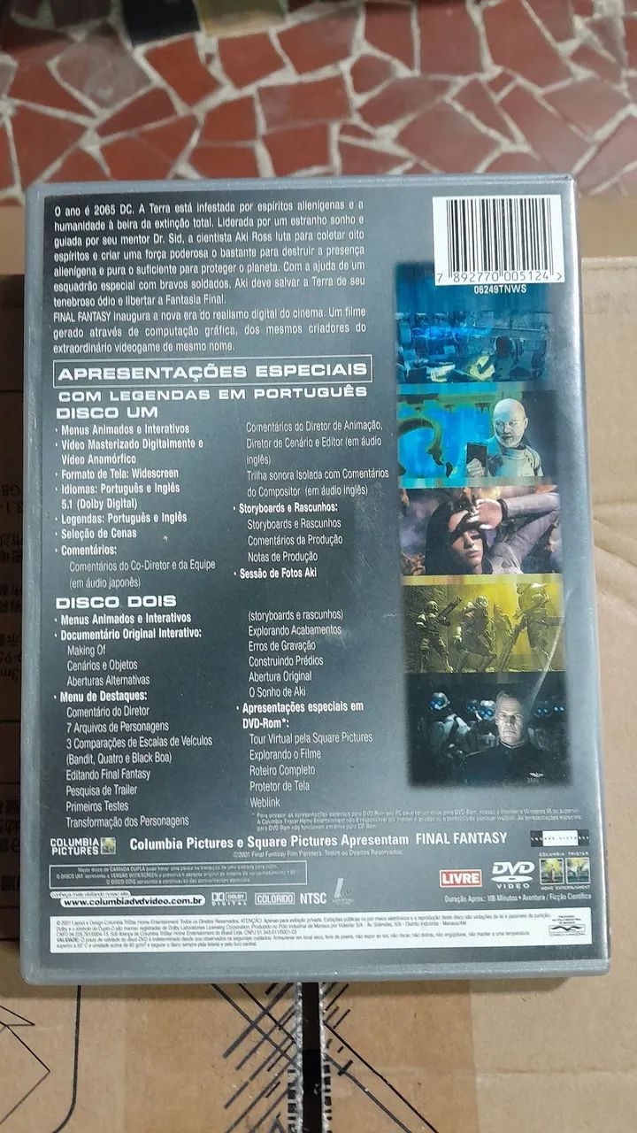 DVD raro - Final Fantasy - Foto 2