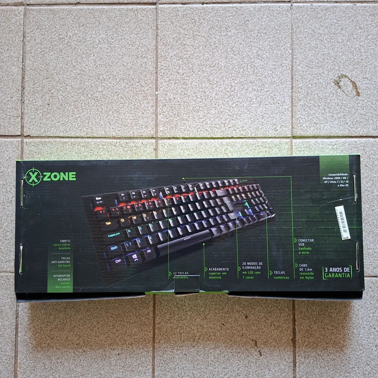 Teclado Mecânico X Zone semi novo na caixa! - Foto 5