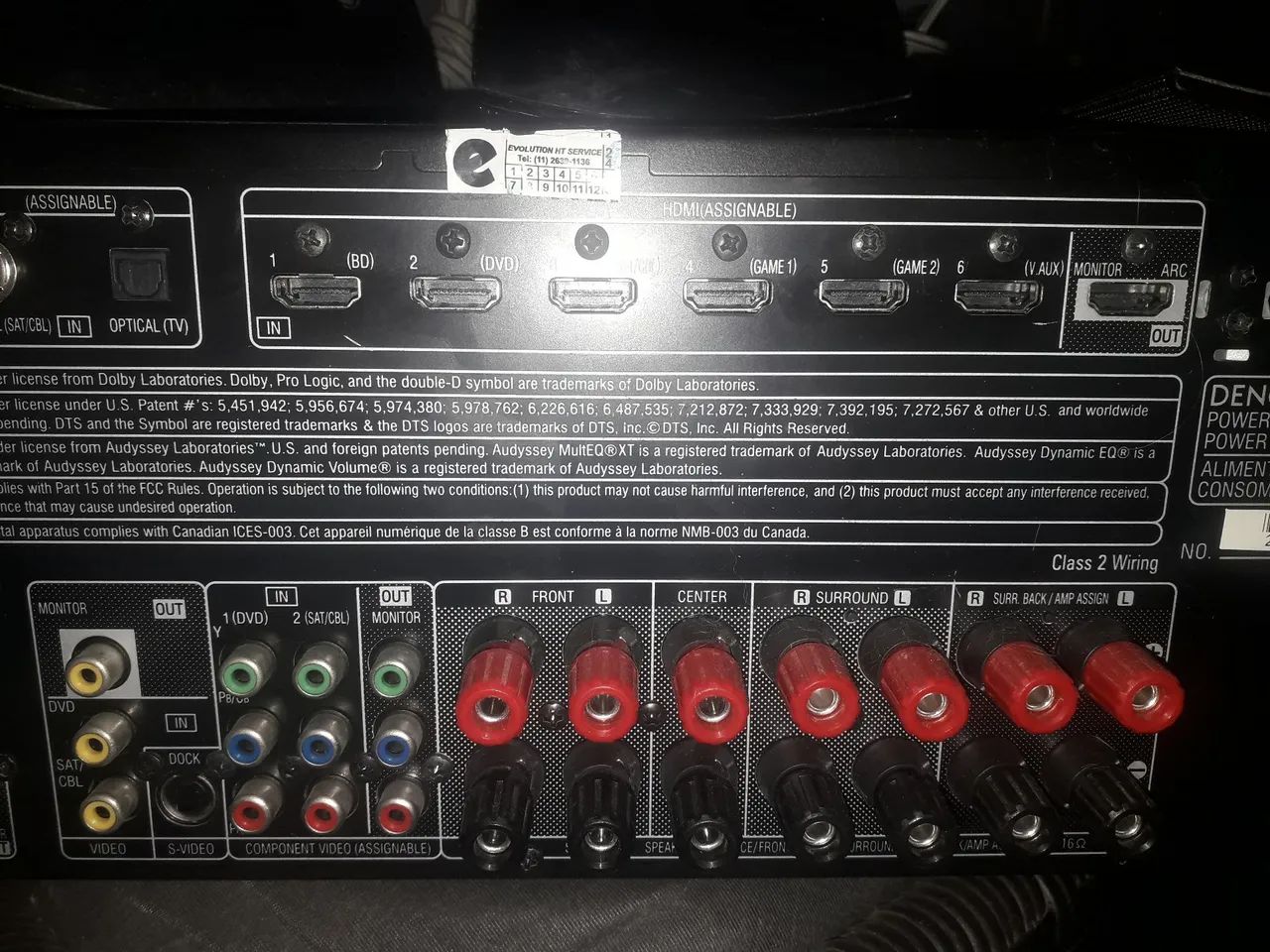 Receiver Denon  - Foto 3