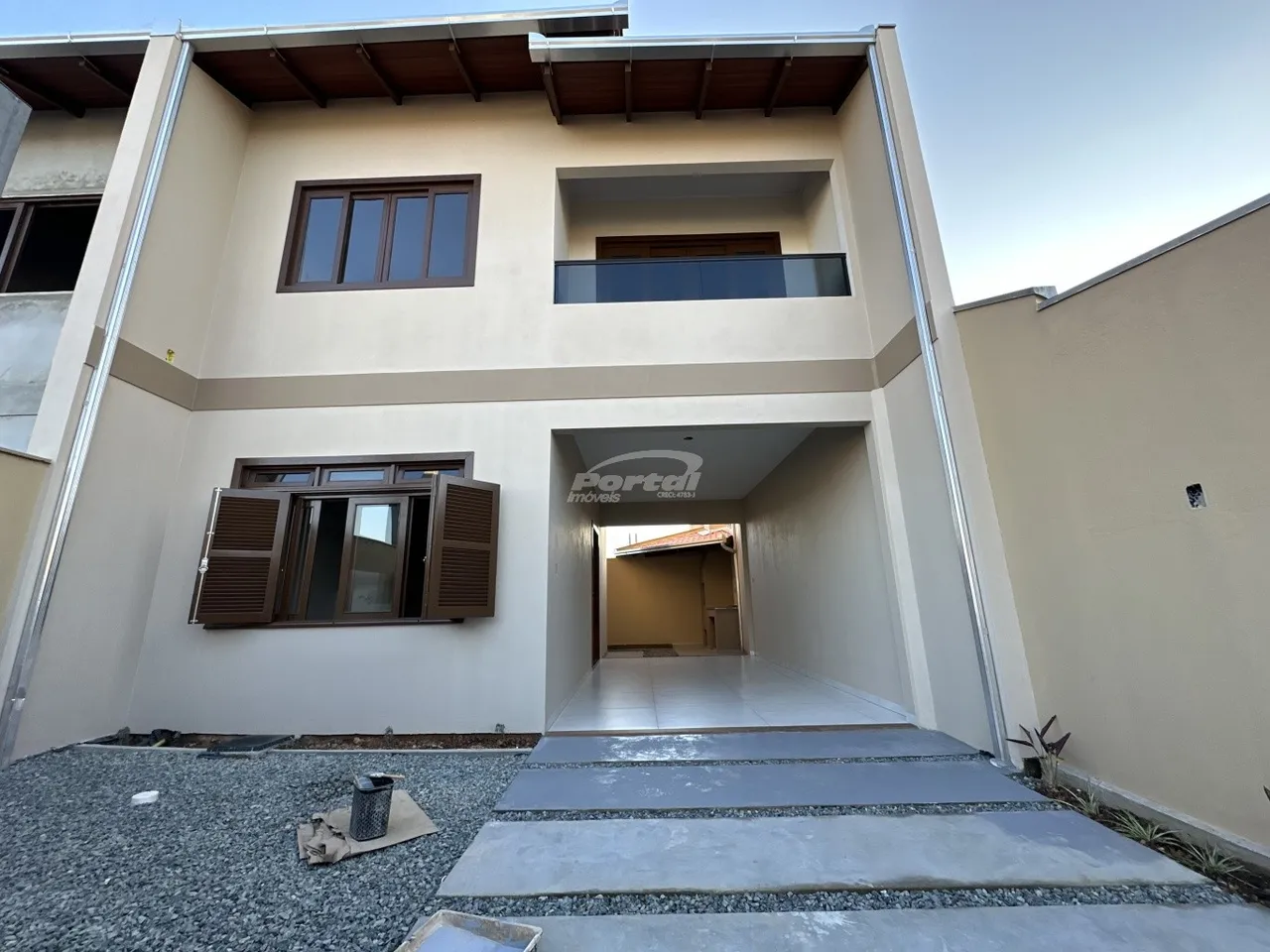 Casa nova disponível para locação no bairro Itajuba, em Barra Velha/SC. (Cód. 21816)