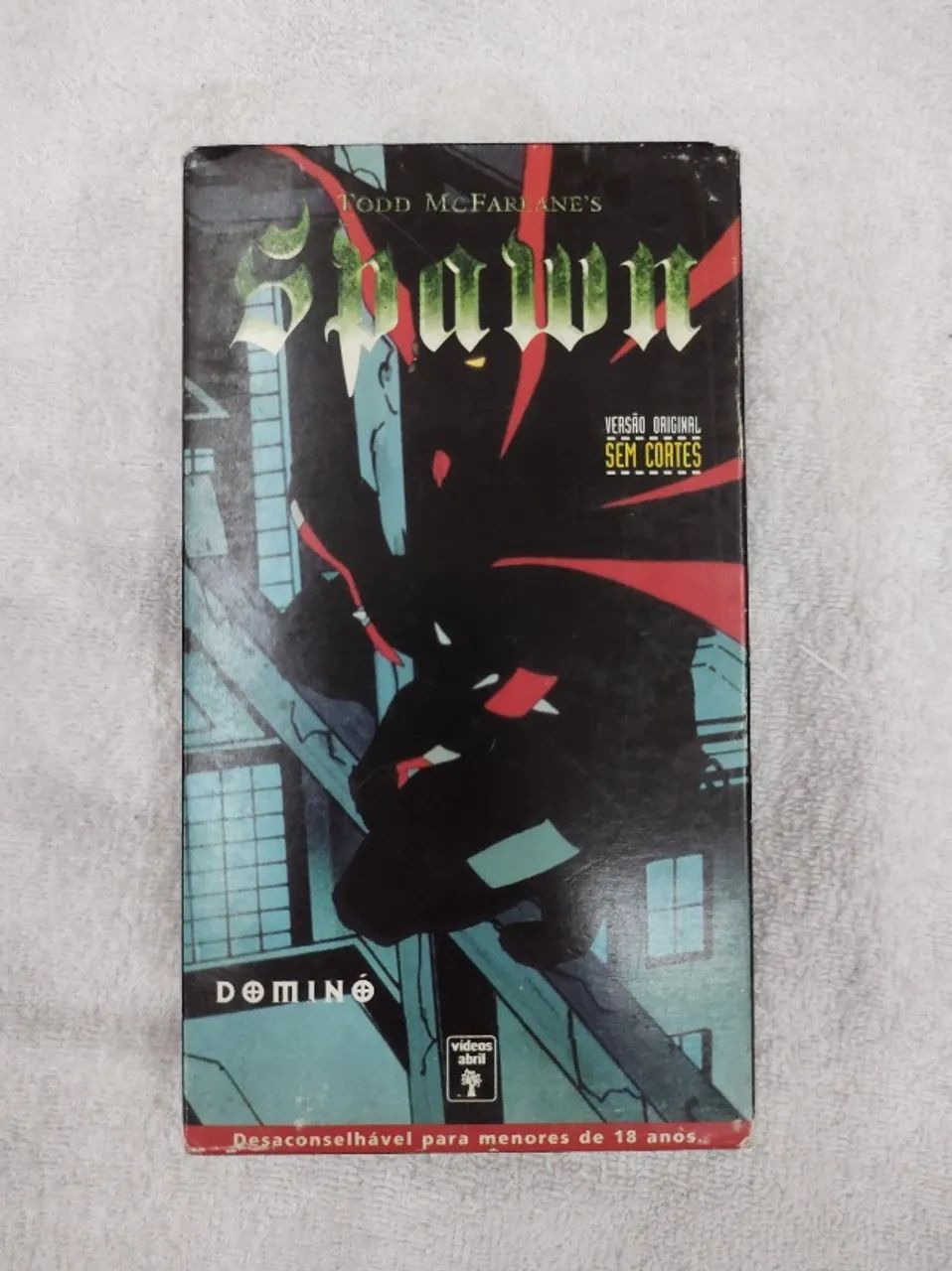 Coleção original e completa da animação em VHS da HQ do Spawn