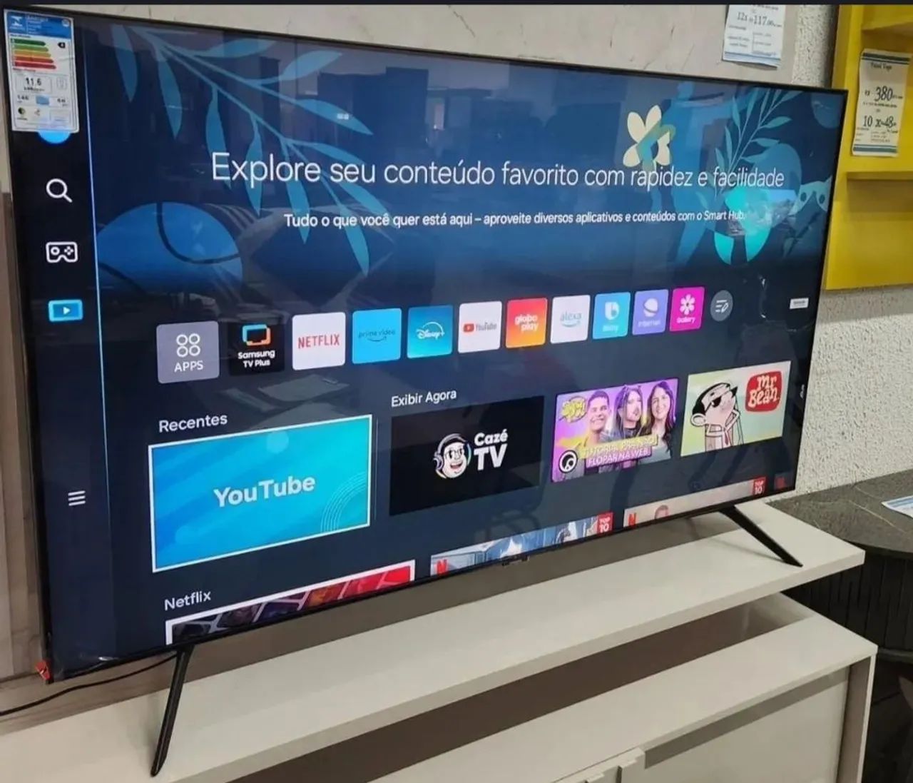 Smart TV 55 Polegadas U8600F 2025 Crystal UHD 4K Samsung - Foto 2