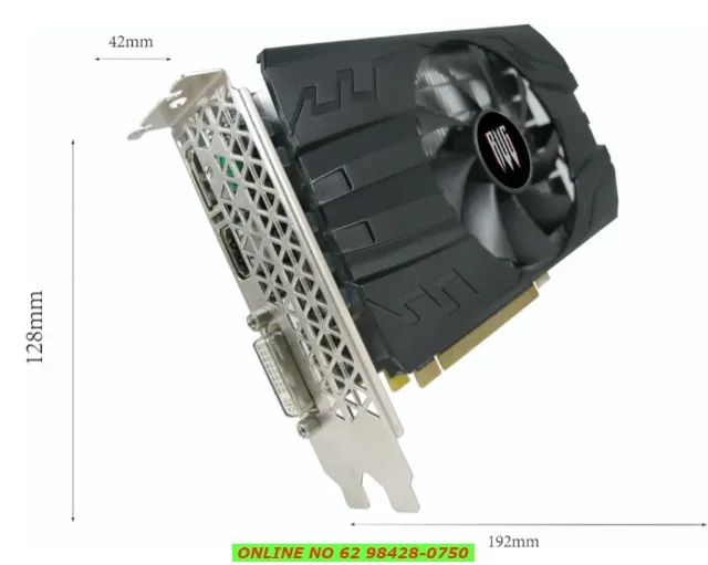 Placa De Vídeo Rx470 4gb 256 Bits - Melhore Seu Pc! 4.0 pc gamer - Foto 4