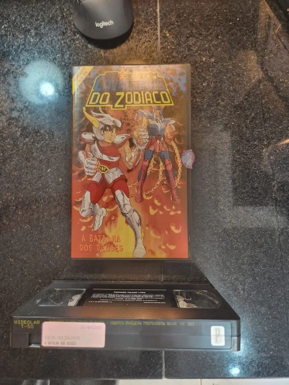 VHS ?Os Cavaleiros do Zodíaco - A Batalha dos Deuses (dublado)