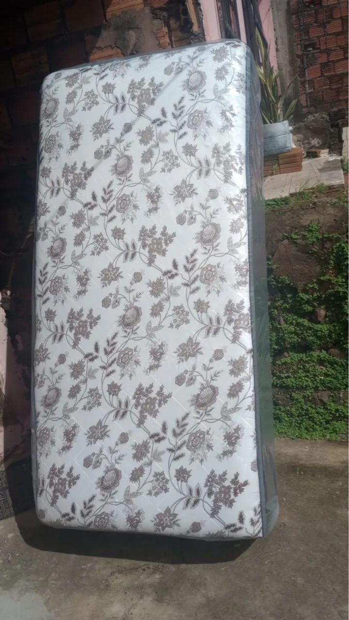 Promoção cama solteiro com entrega gratuita no mesmo dia espuma molas e molas ensacada - Foto 2