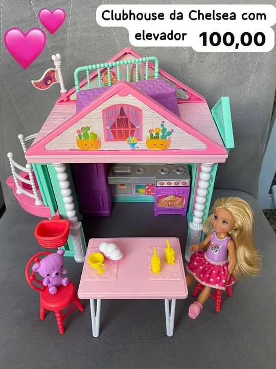 Casa da Chelsea Barbie Brinquedos e Jogos Chácara Belenzinho