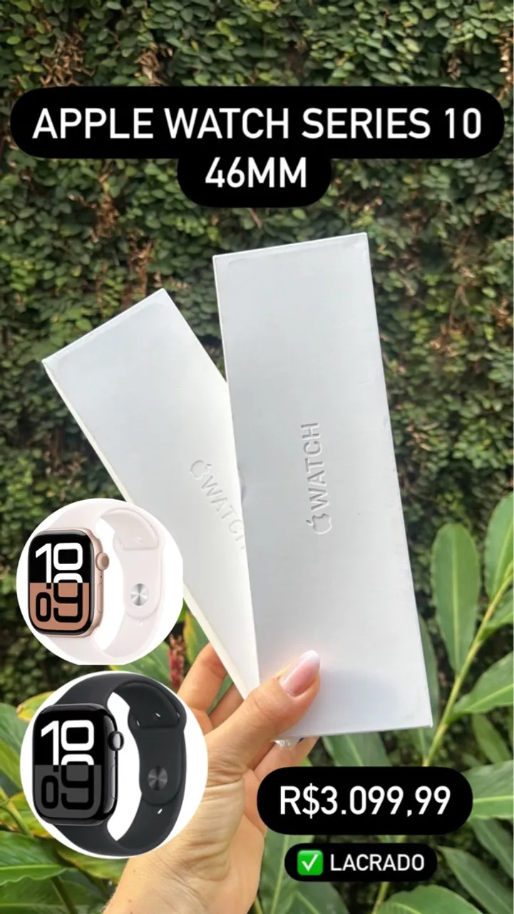 Apple Watch Series 10 46MM | Jet Black