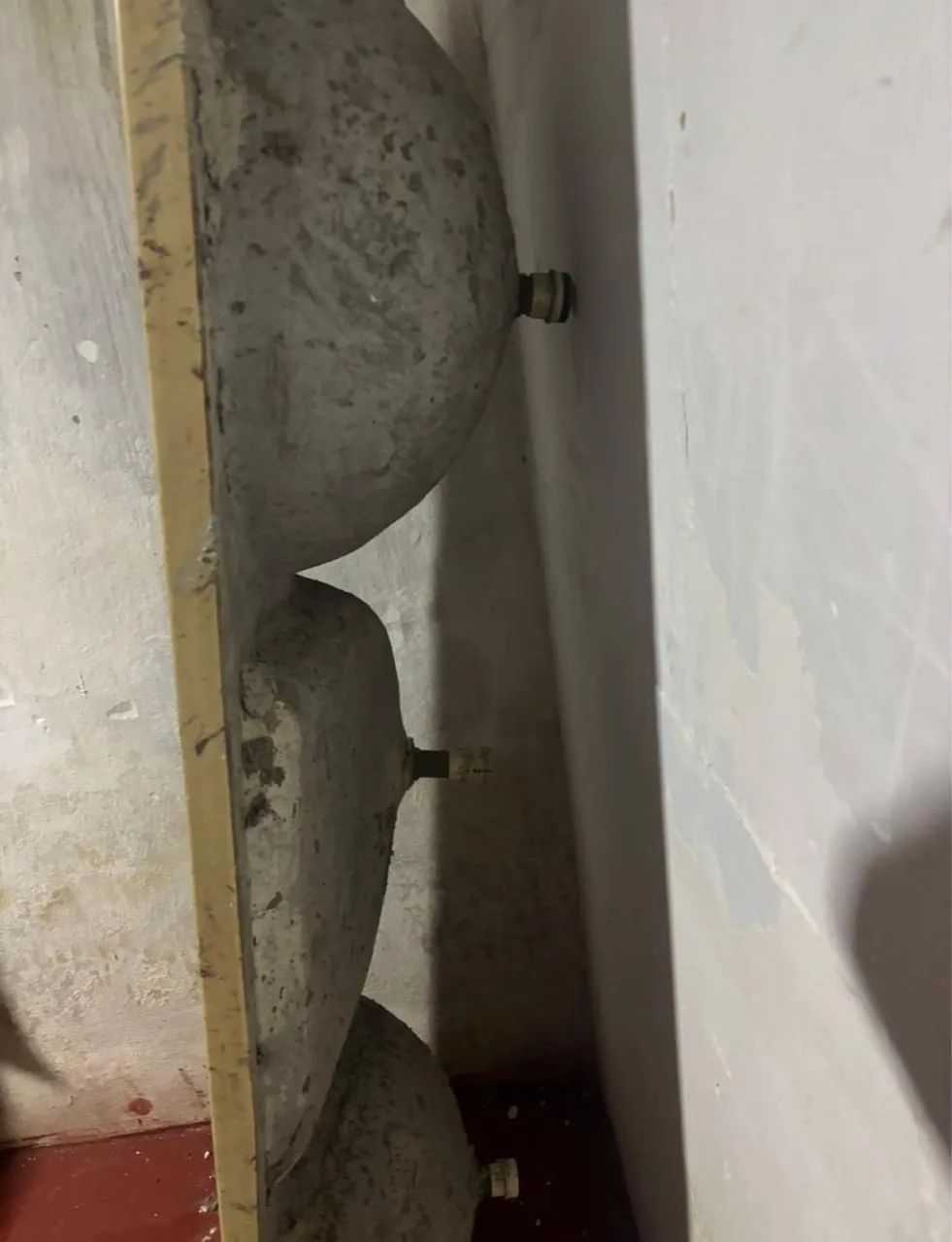 Balcão para lavar roupa com 3 Cubas64850324743811121