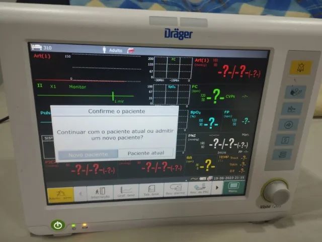Monitor Multiparâmetro Drager Vista 120S