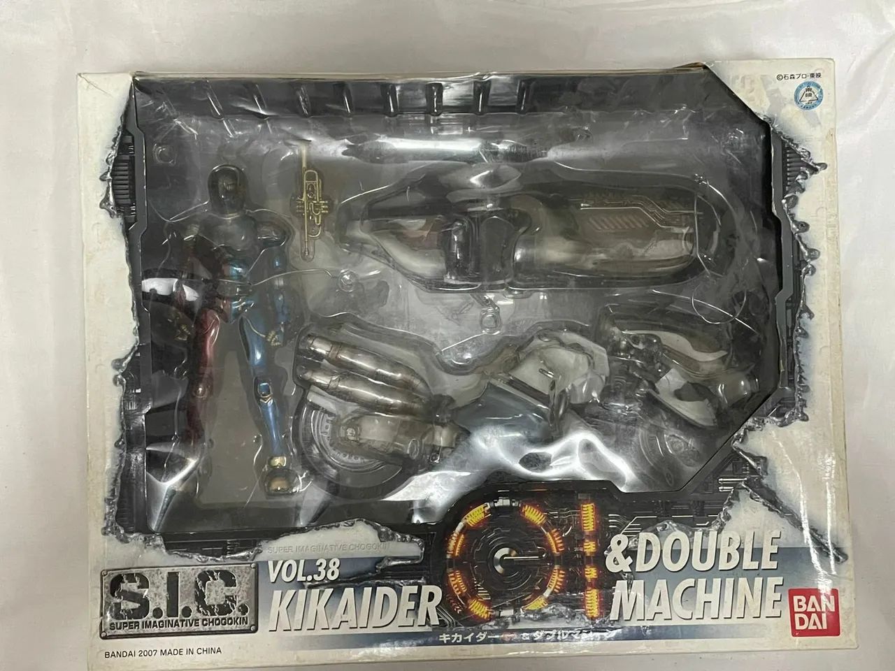 オートバイ・バイク BANDAI S.I.C. Kikaider & Double Machine SIC VOL.38 Kikaider 01 & Double Machine | TAMASHII WEB