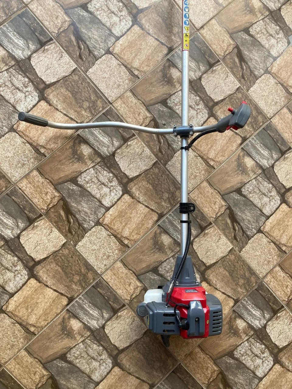 Roçadeira lateral a gasolina 52cc Branco BR52G - Foto 4