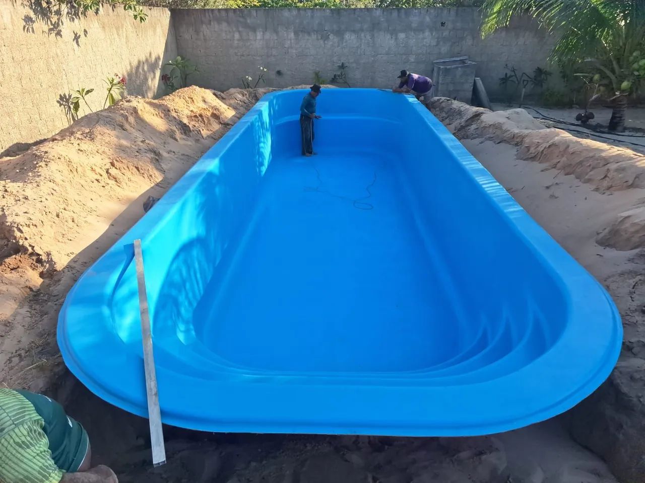 Piscina fibra