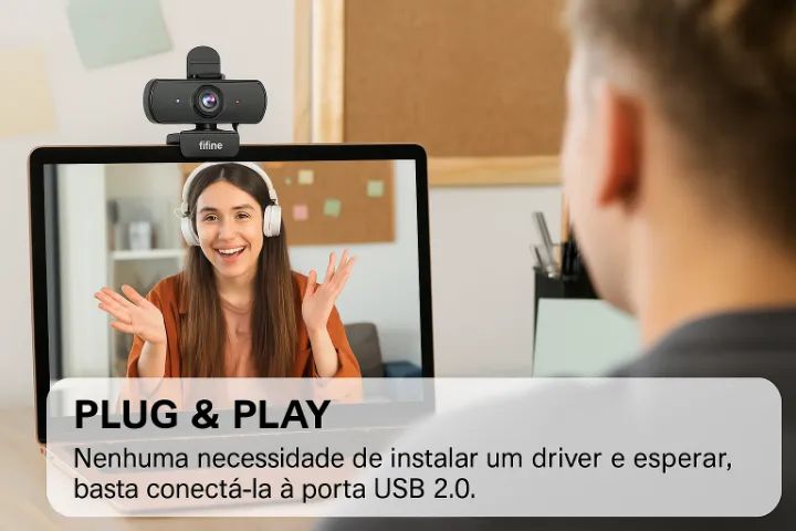 Webcam FIFINE K420 - Qualidade Profissional para Streaming e Videoconferências - Foto 2