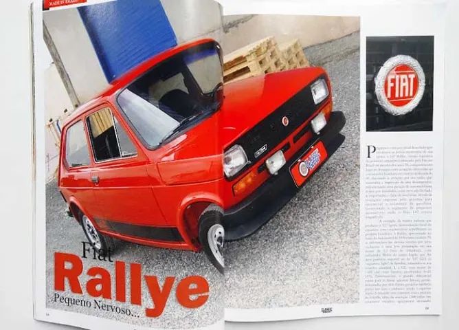 Revista Classic Show - Fiat 147 Rallye, GLS ou Pickup ''Saboneteira''