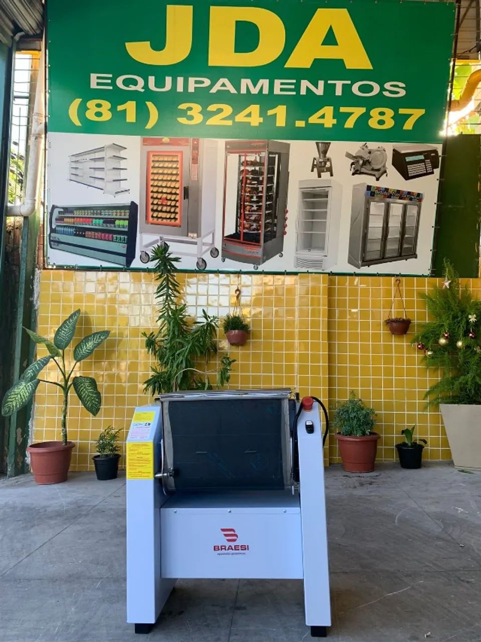 Amassadeira basculante - marca braesi - capacidade 05, 15 e 25 kgs. ideal para pizzarias - Foto 3