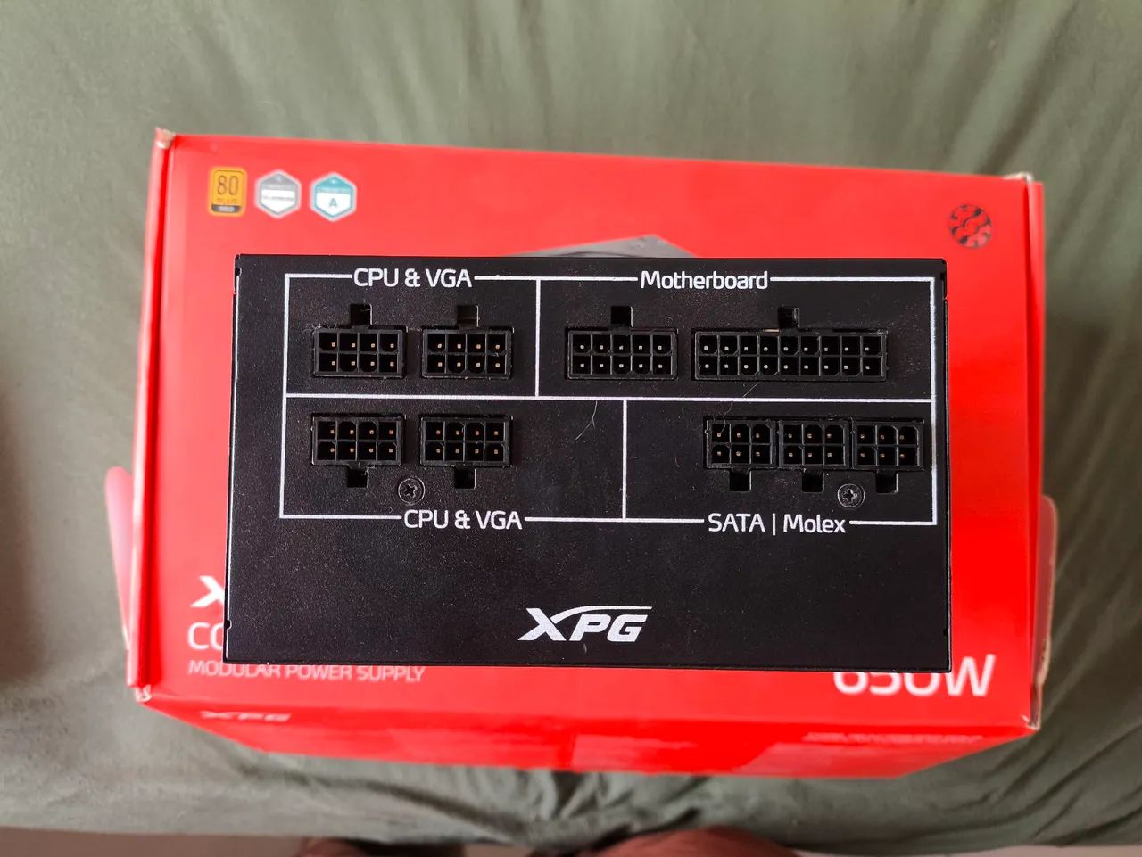 Vendo fonte XPG Core Reactor 650W 80 plus GOLD - Foto 5