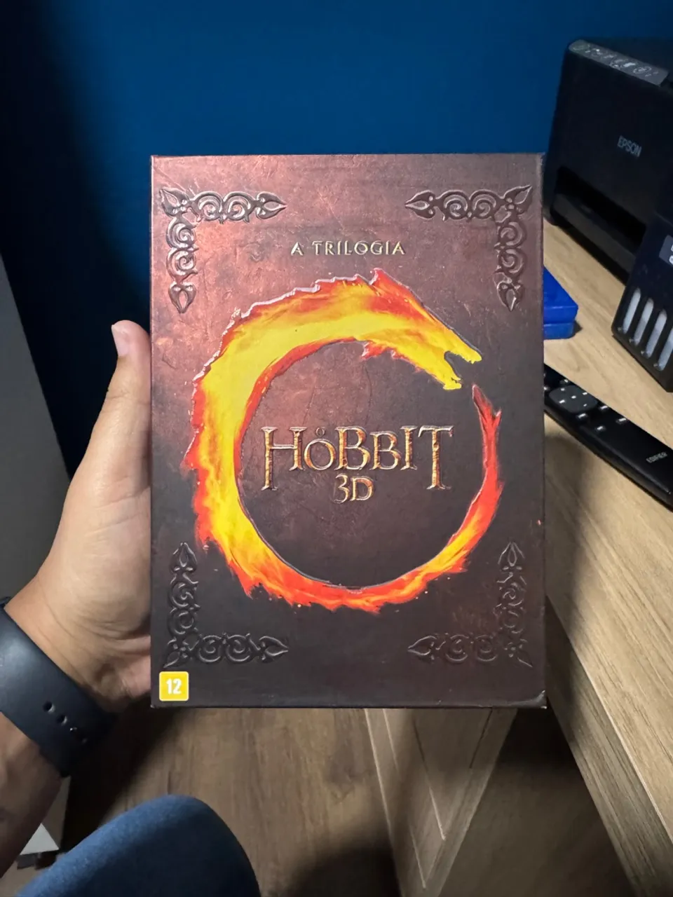 Boxset Hobbit 3D - A Trilogia Bluray