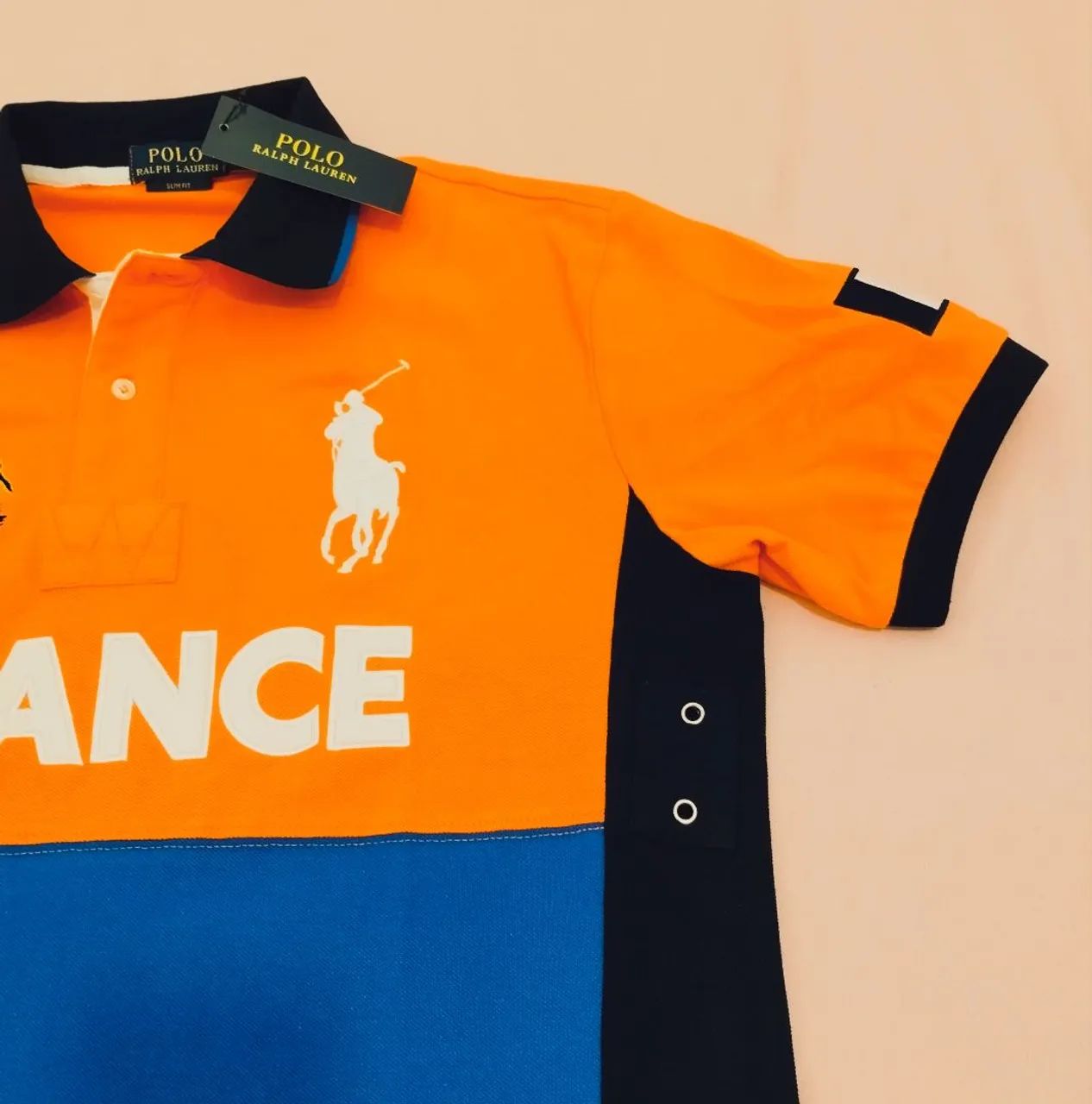 Camisa Polo Ralph Lauren Big Pony França - Roupas - Praça da