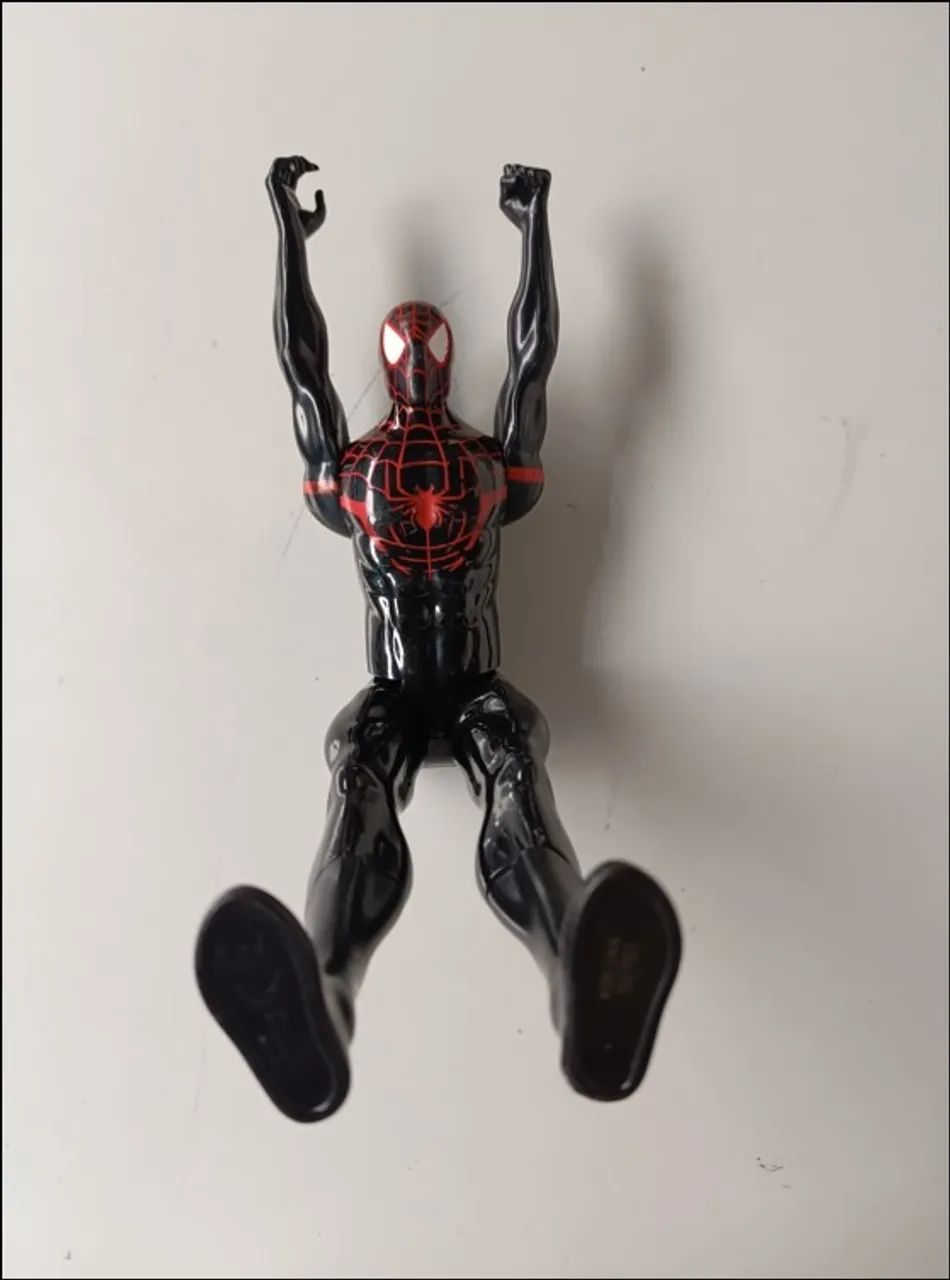 Boneco Brinquedo Colecionável Articulado Homem-Aranha Titan Hero Series - Ultimate Spiderm - Foto 4