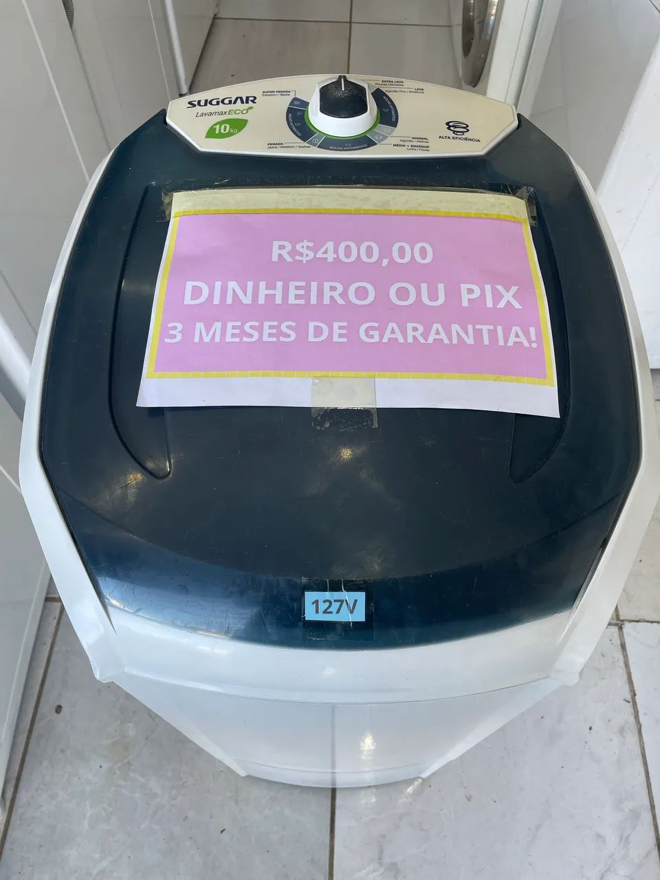 Tanquinho Suggar 10KG 127v