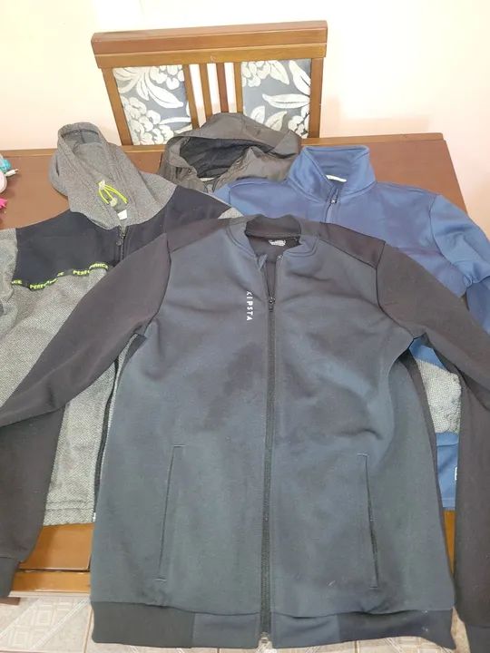 6 jaquetas tamanho 16