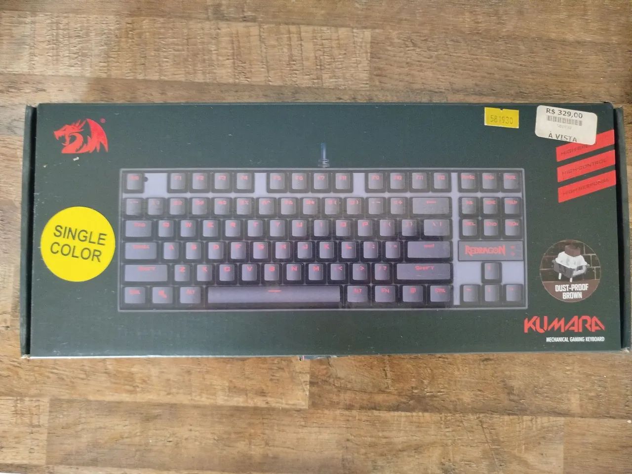 Teclado Mecânico Gamer Redragon Kumara - RGB