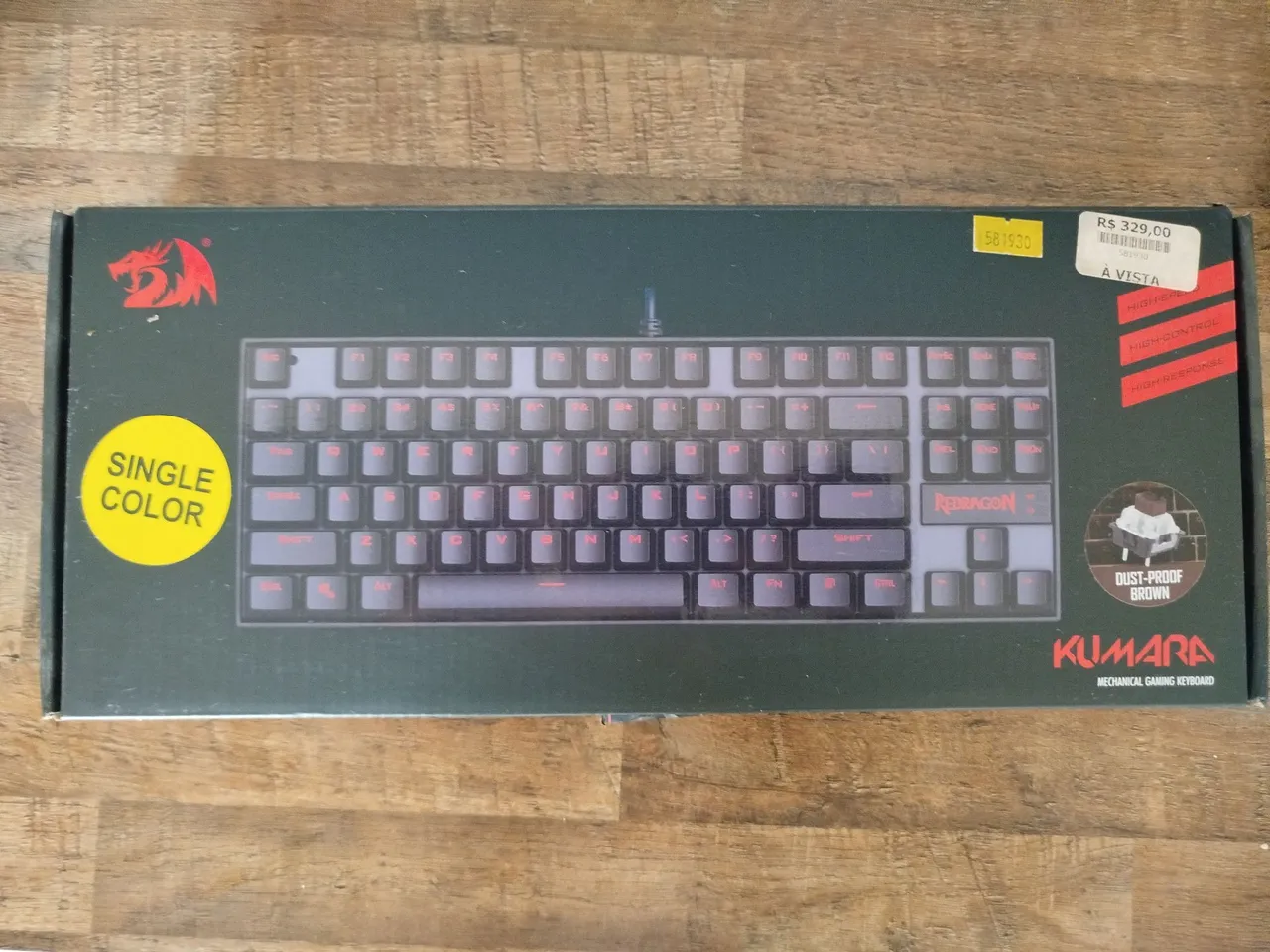 Teclado Mecânico Gamer Redragon Kumara - RGB