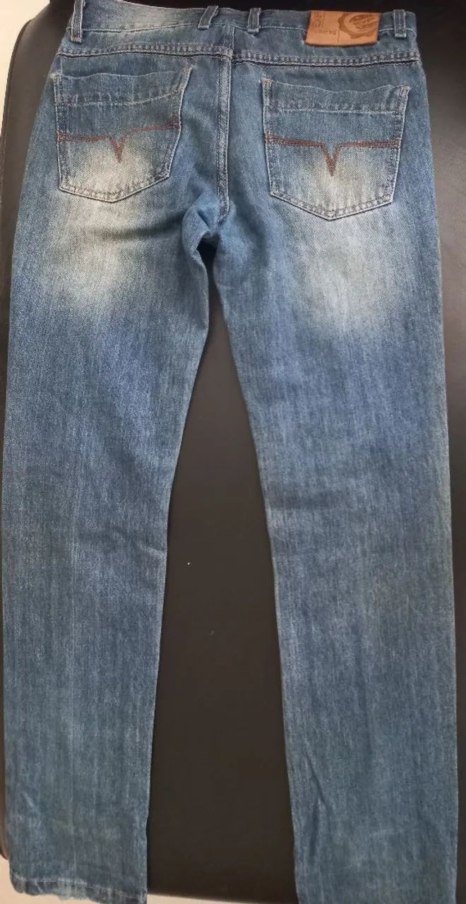 Calça Jeans Azul Despojada - Foto 2