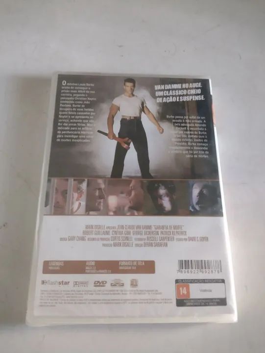 Dvd Garantia de Morte - Jean Claude Van Damme - Foto 2