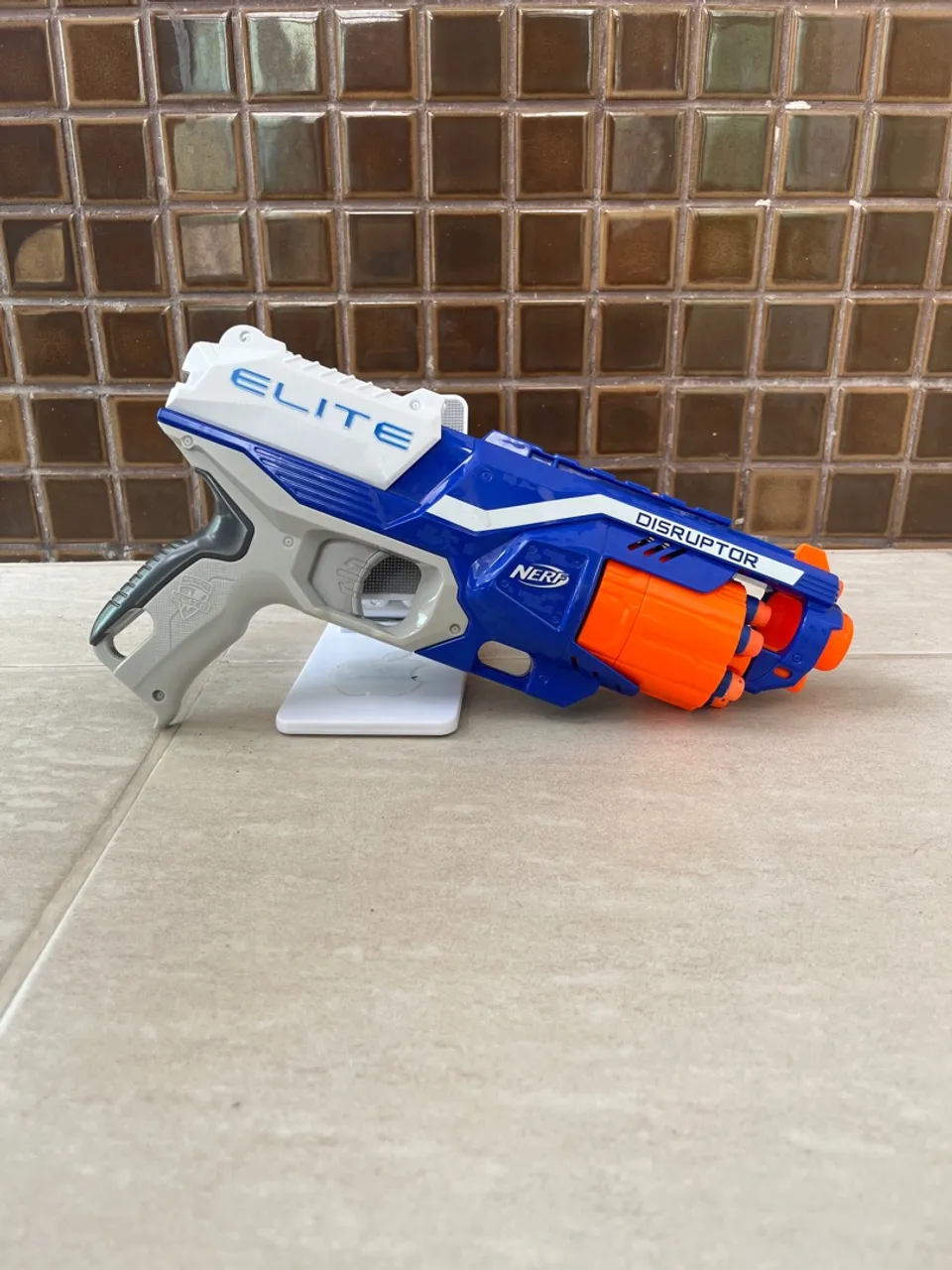 Nerf Elite Disruptor - Azul e Laranja