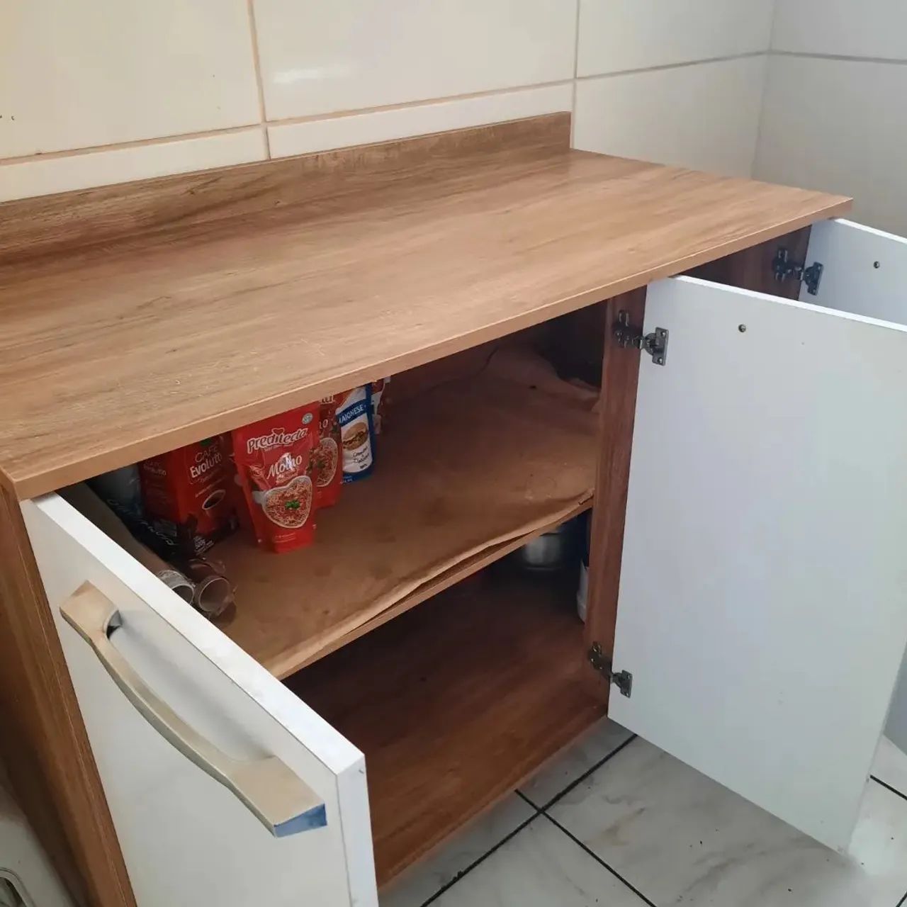 Micro-ondas  e armários  (combo)  - Foto 5