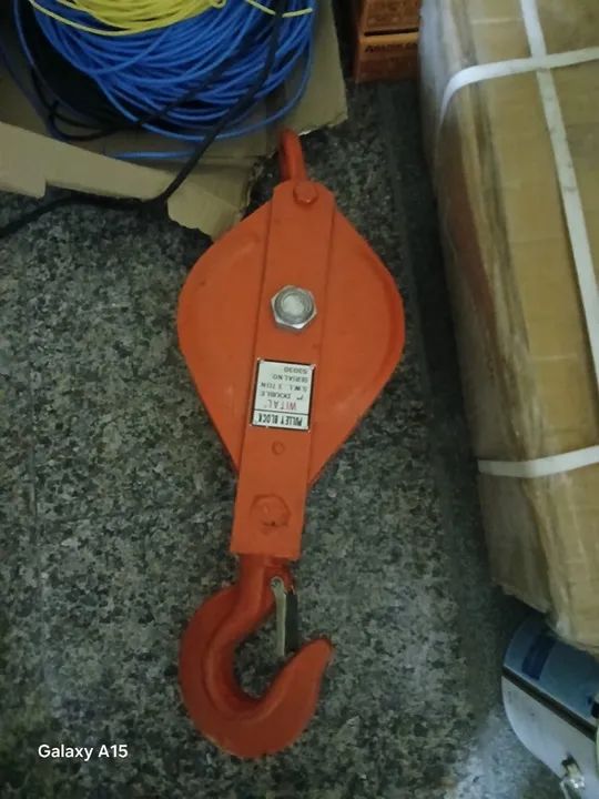 PATESCA( Talha Manual) 7X2 ROLDX 3,0 TON COM GANCHO E TRAVA WITAL - Foto 2