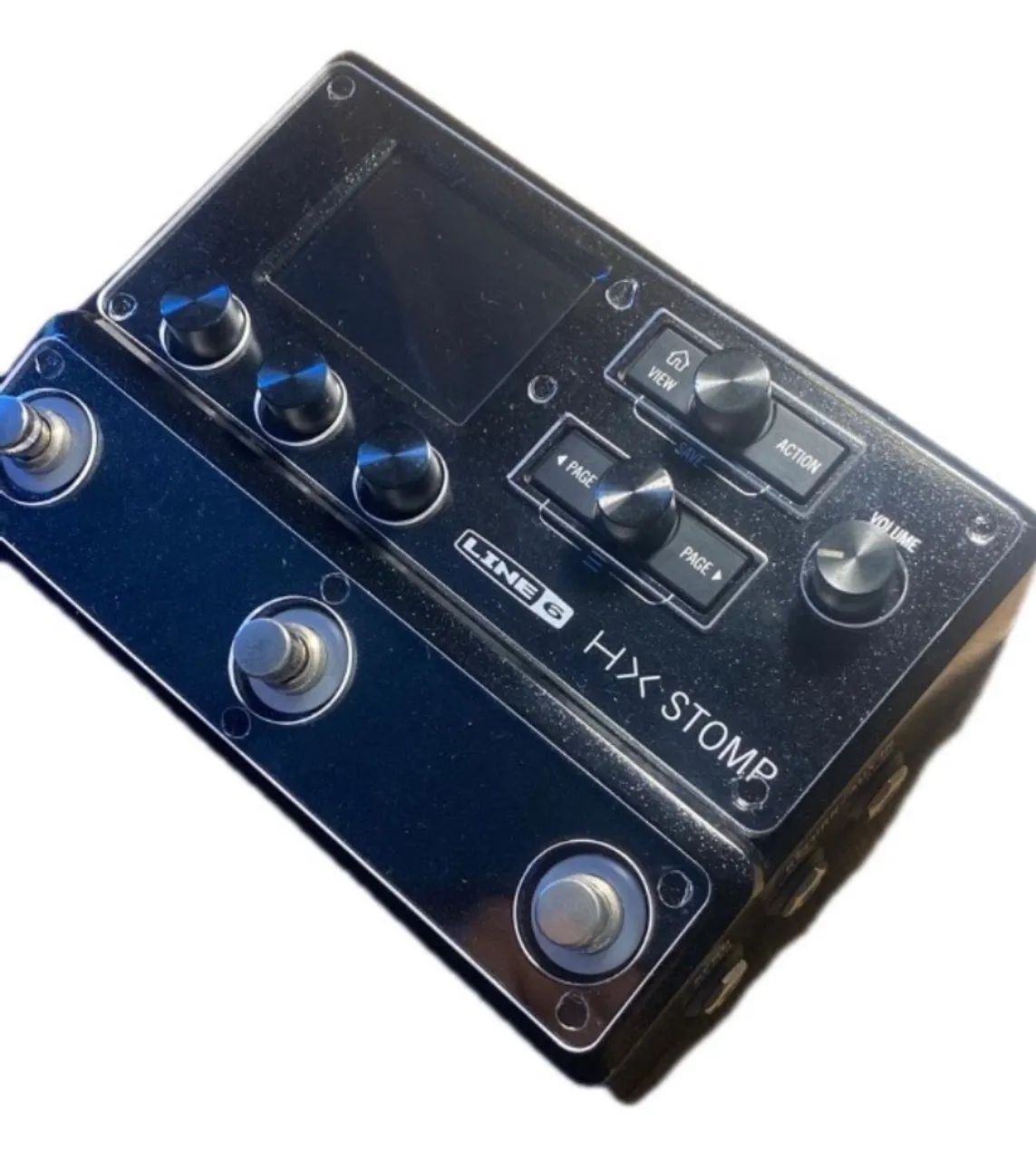 Proteção em acrílico para Line 6 HX Stomp