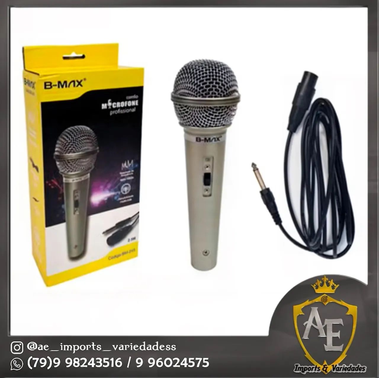 Microfone Profissional B-Max