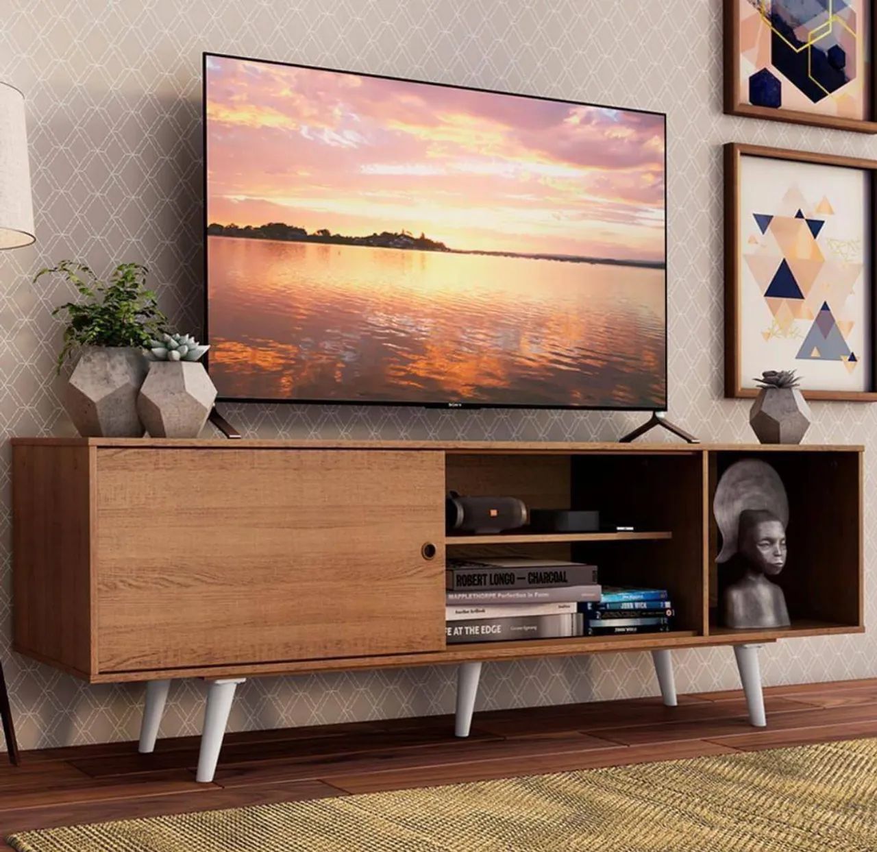 Rack para tv de até 55 polegadas 