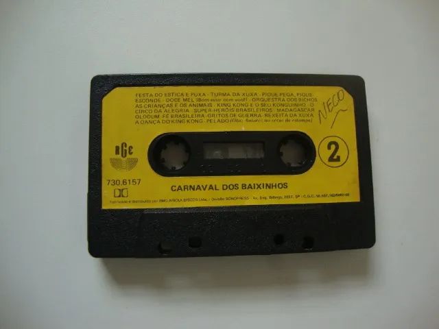 Fita K-7 Carnaval dos Baixinhos (Xuxa) 1989. - Foto 3