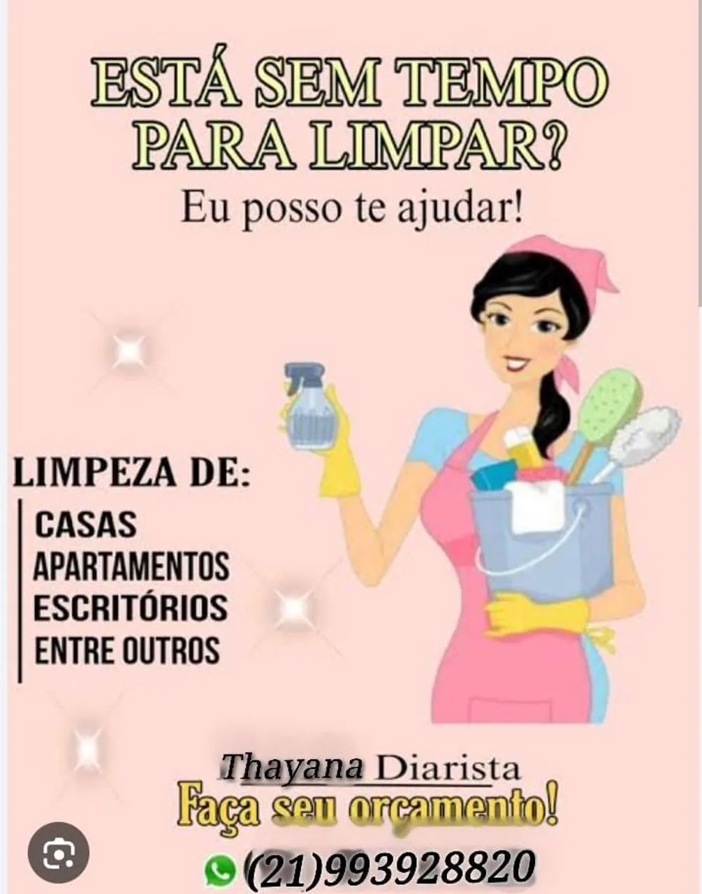 Faxineira em geral 