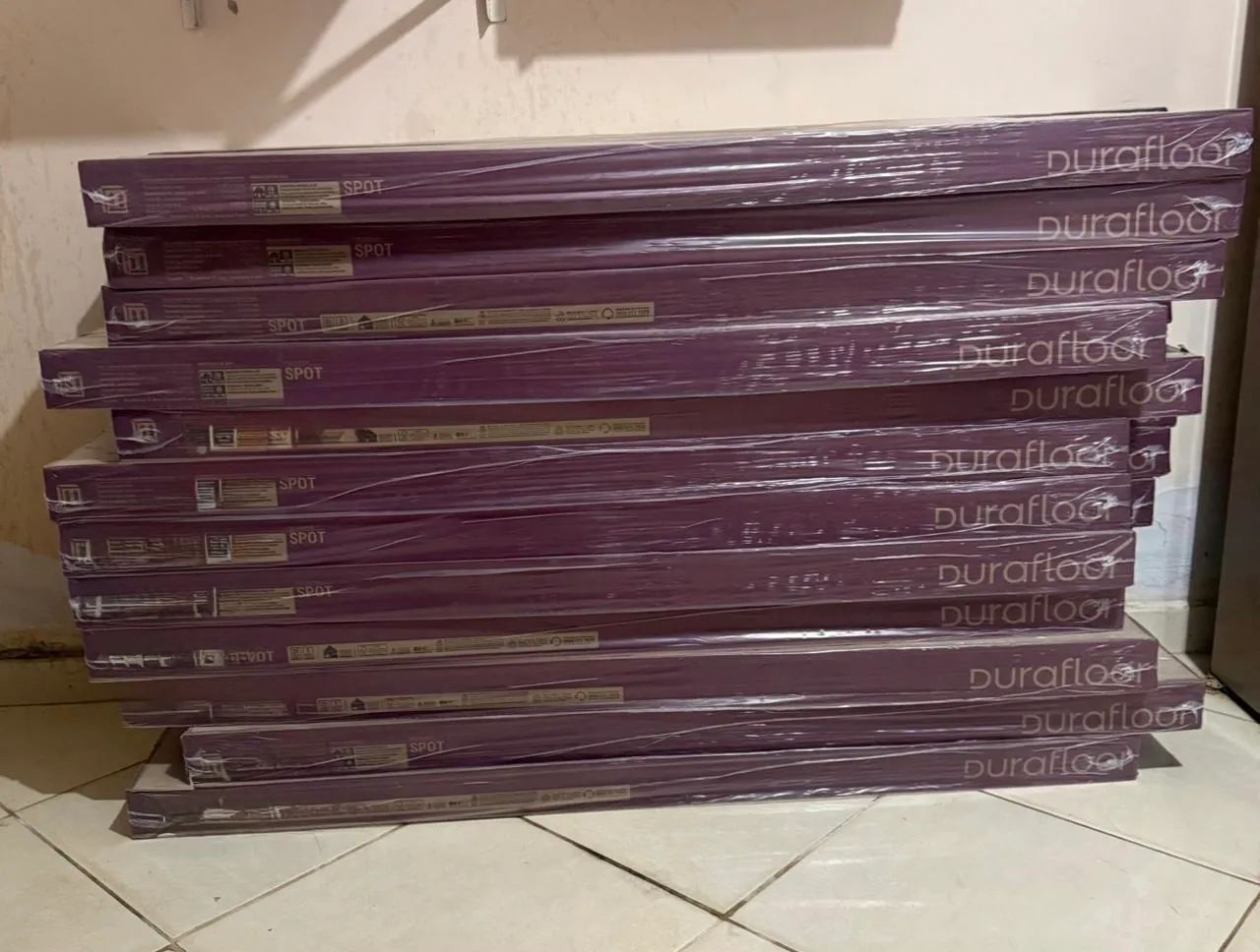 10 caixas Piso Laminado Durafloor Spot Roma - Foto 4